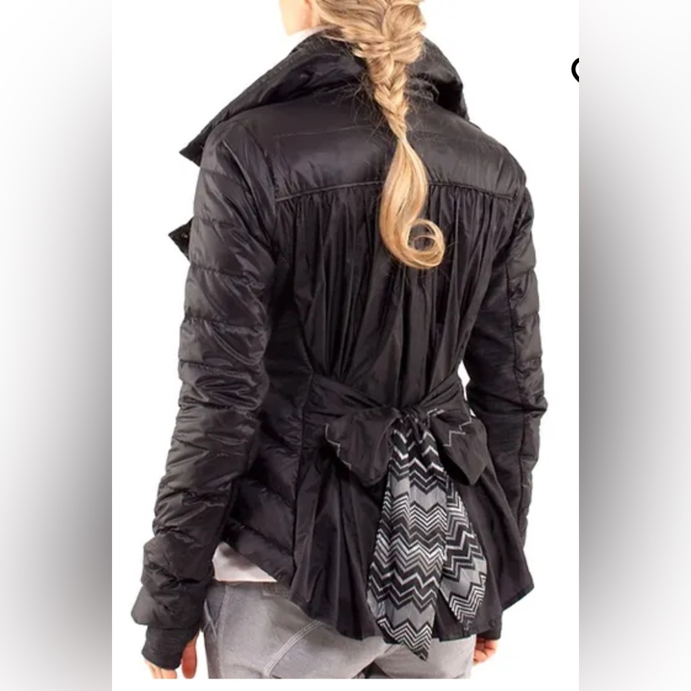 Lululemon Pedal Power Blazer Puffer Coat Black Size 4